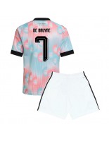 Belgie Kevin De Bruyne #7 Venkovní dres pro děti MS 2026 Krátký Rukáv (+ trenýrky)